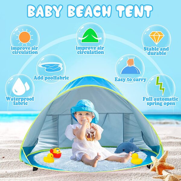 BabyTent – Plážový stan pre deti slider