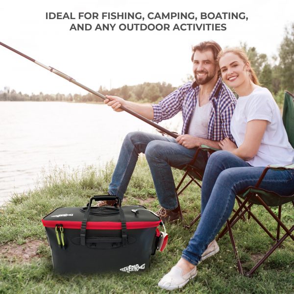 Foldable fishing bucket – Skladacie rybárske vedro slider