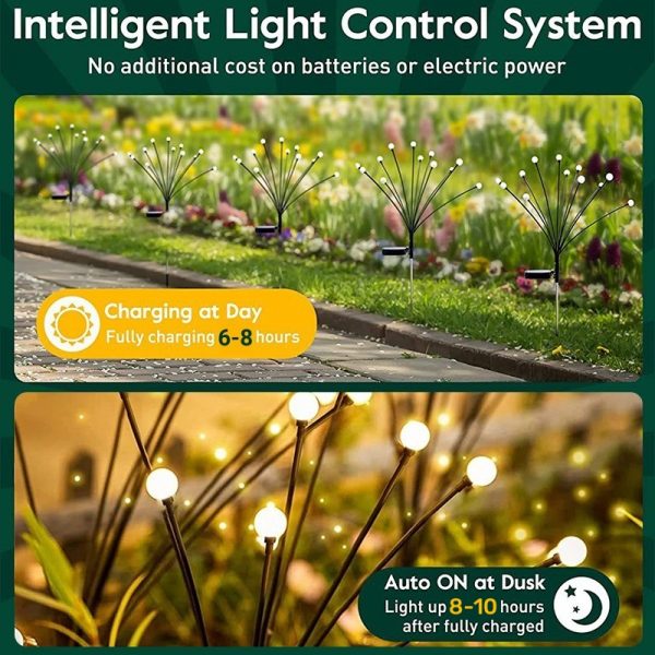 Fairy lights – Solárne záhradné svetlá slider