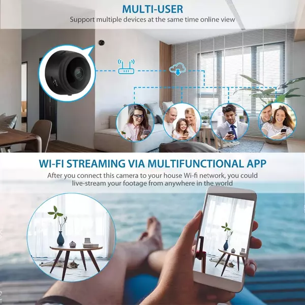 MINI WIFI CAMERA – Mini wifi kamera slider
