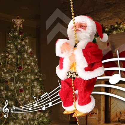 CLIMBING SANTA – Muzikál Santa Claus na lane slider