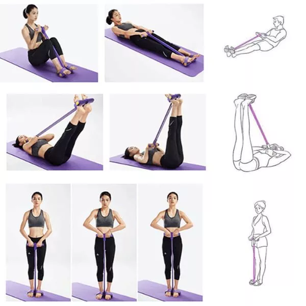 FIT ROPE – Cvičebná páska slider