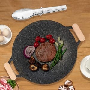 WOK BARBECUE – Kórejský okrúhla grilovacia panvica 03