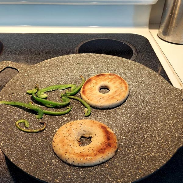 WOK BARBECUE – Kórejský okrúhla grilovacia panvica slider