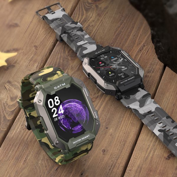 Šikovné vojenské smart hodinky – MILITARY WATCH slider