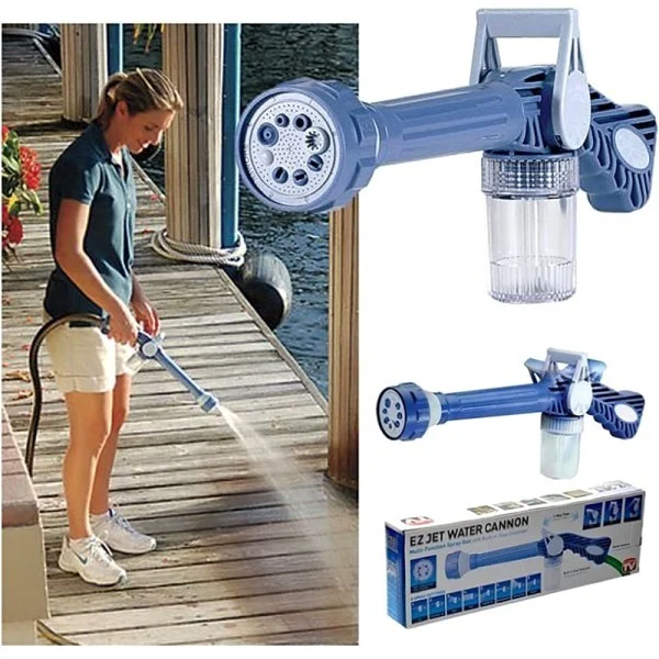 Multifunkčná vodná pištoľ Jet s dávkovačom čistiaceho prostriedku – HIGH PRESSURE WATER JET slider