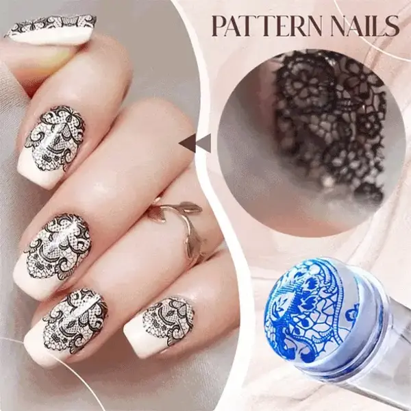 Jelly nail art pečiatka – NAIL STAMP slider