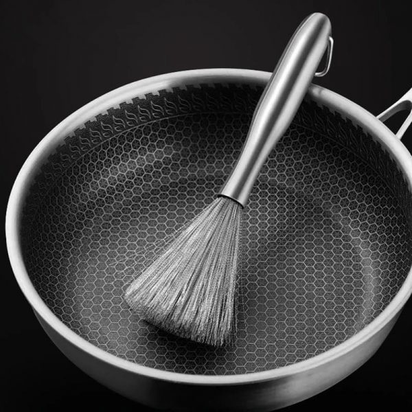 PotScrub – Nerezová kefa na hrnce slider