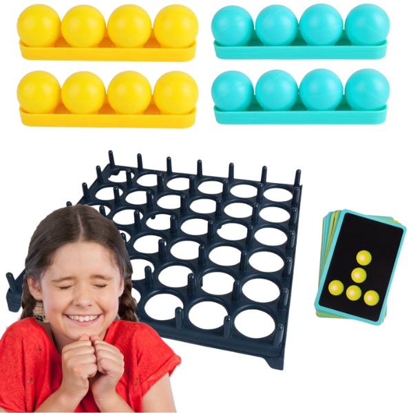 Skákacia loptová stolová hra slider