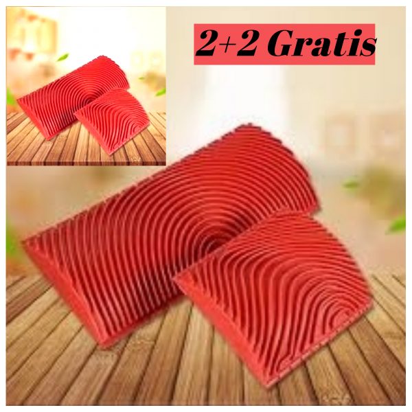 Easy wood – Gumový valec na imitáciu dreva (2 kusy) slider