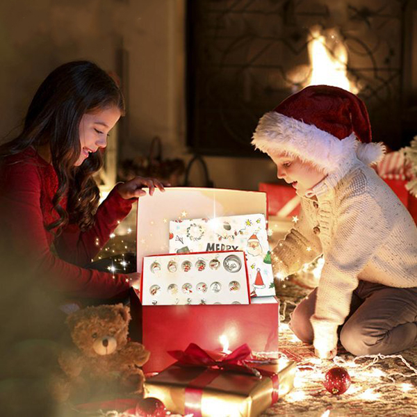 Sada náramkov na vianočný adventný kalendár slider