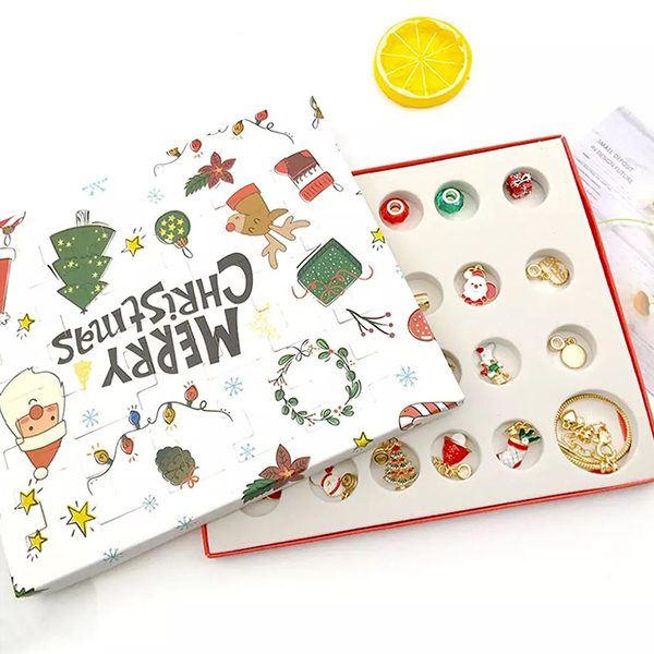 Sada náramkov na vianočný adventný kalendár slider