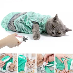 Cat grooming bag – Taška na strihanie mačiek 03