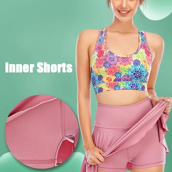 Lalloo sukňa so vstavanými šortkami slider