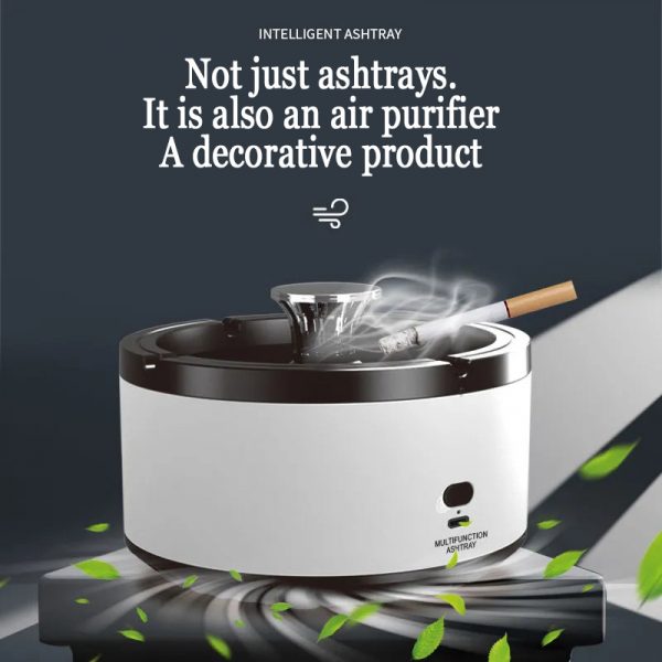 Air purifying ashtray – Popolník na čistenie vzduchu