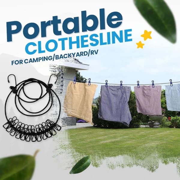 Stretchy Clothesline – Flexibilná línia na sušenie oblečenia