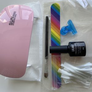 Fiberglass Nail Set – Set za podaljševanje nohtov + UV lučka 03