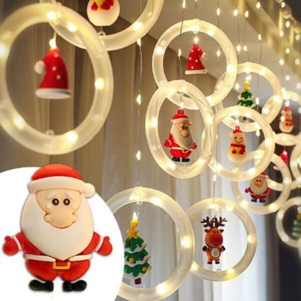 CHRISTMAS RINGS- Vianočné LED obrúčky