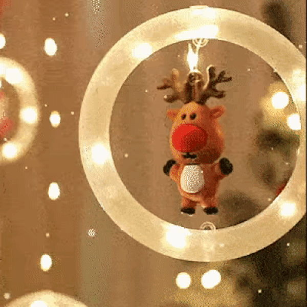 CHRISTMAS RINGS- Vianočné LED obrúčky 02