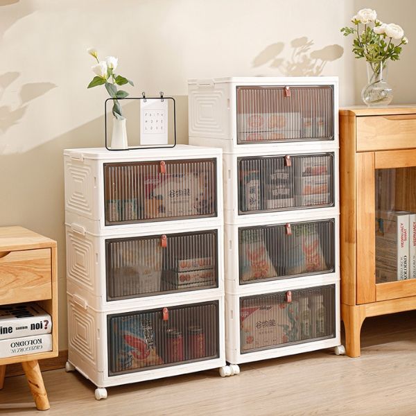 HOMEBOX – Úložné boxy s vekom a kolieskami slider