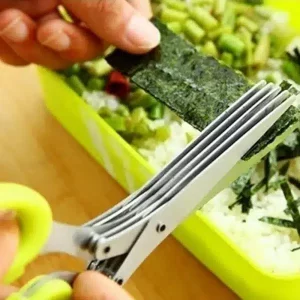 KITCHEN SCISSORS – Kuchynské nožnice s 5 čepeľami 03