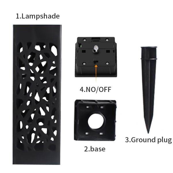 Dekoratívna záhradná solárna lampa 1 + 1 ZDARMA – LANTERNA slider