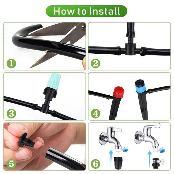 Zavlažovací systém na zavlažovanie – SPRINKLE HOSE slider