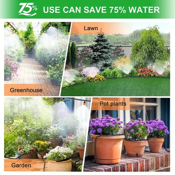 Zavlažovací systém na zavlažovanie – SPRINKLE HOSE slider