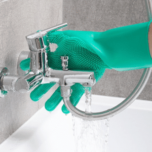 Viacúčelové silikónové rukavice na drhnutie – MULTIPURPOSE GLOVES 03