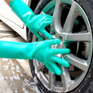Viacúčelové silikónové rukavice na drhnutie – MULTIPURPOSE GLOVES 03