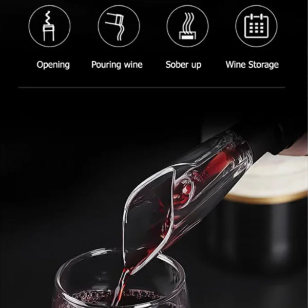 WINE SET – Elektrický otvárač na víno slider