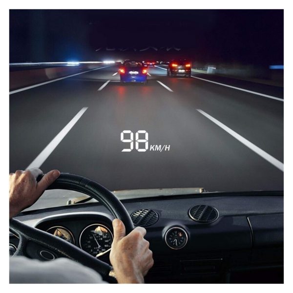 Speedometer – Projektor na čelné sklo 03